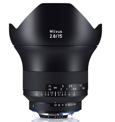Product image of Zeiss Milvus 2.8/15 ZF.2